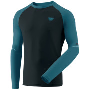 Camiseta de hombre Dynafit Alpine Pro M L/S Tee negro/azul blueberry STORM BLUE/8070