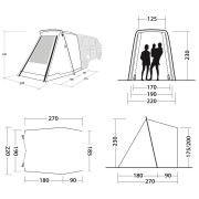 Carpa de autocaravana/furgoneta Outwell Sand Van