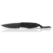 Cuchillo Acta non verba P100 Dlc/Plain edge negro Black/Black