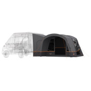 Carpa de autocaravana/furgoneta Vango Cove III Air Mid negro/gris Cloud Grey