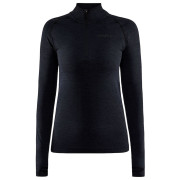 Camiseta funcional de mujer Craft Core Dry Active Comfort Zip negro Black