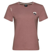 Camiseta de mujer Chillaz Iseo Sunset burdeos Wine