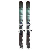 Raquetas de nieve OAC Set KAR 149 + EA 2.0 blanco/verde green/black/white