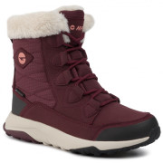 Botas de invierno para mujer Hi-Tec Mestia Mid Wp Wo'S rosa Dark Rose/Watermelon Red/Beige