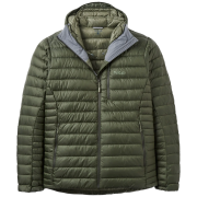 Chaqueta de hombre Rab Microlight Alpine Down Hoody verde Army