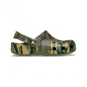 Zapatillas para niños Crocs Classic Camouflage Clog Army Green/Multi