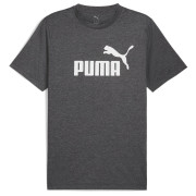 Camiseta de hombre Puma Ess No. 1 Logo Heather Tee negro PUMA Black