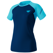 Camiseta de mujer Dynafit Alpine Pro W S/S Tee azul silvretta