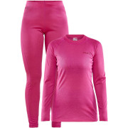 Juego de mujer Craft Core Warm Baselayer rosa Fame