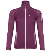 Chaqueta de mujer High Point Merino Alpha Lady violeta Red / Antracit