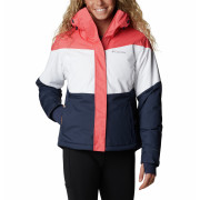 Chaqueta de mujer Columbia Tipton Peak™ II Insulated Jacket blanco/rosa/azul Blush Pink, White, Nocturnal