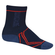 Calcetines para niños Regatta 2 Season TrekTrail azul Navy/Ambglow