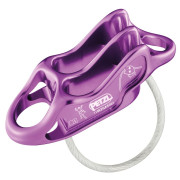 Asegurador-descensor multiuso Petzl Reverso 4 violeta Purple