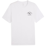 Camiseta de hombre Puma Class Graphic Tee blanco PUMA White