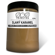 Postre TriNutka Caramelo salado con chocolate blanco y crujientes de caramelo 1000g