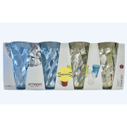 Juego de vasos Omada Tritan Water glass Set 0,5 l