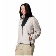 Sudadera de mujer Columbia Sequoia Grove™ Full Zip Fleece beige Dark Stone, Black