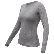 Camiseta funcional de mujer Sensor Merino Bold dl.rukáv gris Cool Gray