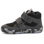 Zapatos barefoot para niños para todo el año Froddo Barefoot Tex Fun Autumn Grey/Black