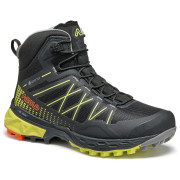 Calzado outdoor niños Asolo Tahoe Mid JR GTX negro/amarillo black/safery yellow/B056