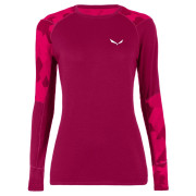 Camiseta de mujer Salewa Cristallo Warm Amr W L/S Tee.