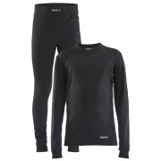 Ropa interior funcional para niños Craft CORE Dry Baselayer Junior negro Black