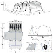 Tienda hinchable Outwell Airville 6SA (2021)