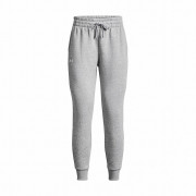 Pantalones de chándal para mujer Under Armour Rival Fleece Jogger gris claro ModGrayLightHeather/White