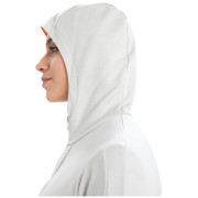 Sudadera funcional de mujer Icebreaker Quantum III LS Zip Hoodie