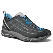 Calzado de senderismo para mujer Asolo Nucleon GV gris/azul graphite/silver/cyan blue/A772