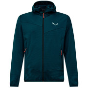 Sudadera funcional de hombre Salewa Puez Altavia Pl Hd Jkt M azul pond blue