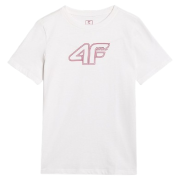 Camiseta de mujer 4F Tshirt F2388 blanco WHITE