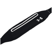 Riñonera de carrera Under Armour Flex Speedpocket Run Belt negro Black / Black / Reflective