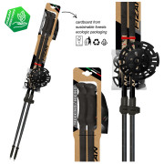 Bastones de esquí de travesía Fizan Aria