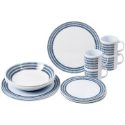 Vajilla Brunner Melamine Set Bluebay