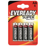 Batería(s) Energizer Eveready super AA/4pack negro