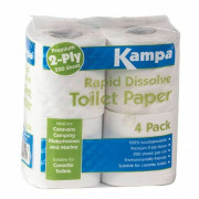 Papel higiénico Kampa Rapid blanco