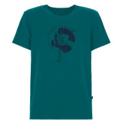 Camiseta de hombre E9 70S Men's azul Light Petrol
