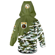 Chaqueta softshell para niños WAMU Khaki