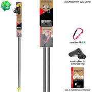 Bastones de caminata nórdica Fizan Carbon Pro 2-pcs