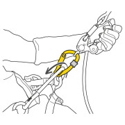 Polea Petzl Rollclip Z Screw-Lock