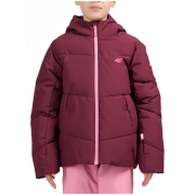 Chaqueta de esquí para niños 4F Technical Jacket F1194 Burgundy burdeos Burgundy