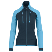 Sudadera funcional de mujer Karpos Alagna Evo W Jacket azul/ azul claro Midnight/Blue Atoll