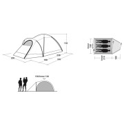 Tienda de campaña de senderismo Outwell Cloud 3