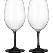 Juego de vasos Brunner Wineglass Thango Black & White blanco