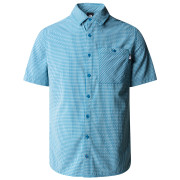 Camisa de hombre The North Face M S/S Hypress Shirt-Eu azul Adriatic Blue Plaid