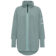 Sudadera de mujer Didriksons Sally Wns Fz 2 azul claro Factory Blue