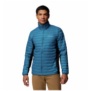 Chaqueta de hombre Columbia Powder Pass™ Hybrid Jacket azul Phoenix Blue, Black