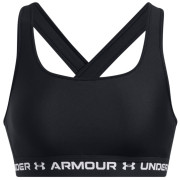 Sujetador deportivo Under Armour Crossback Mid Bra negro BLK