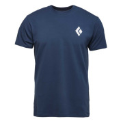 Camiseta de hombre Black Diamond M SS EQUIPMNT FOR ALPINIST TEE azul oscuro Indigo (4013)